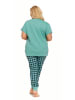 Doctor Nap Pyjama turquoise/zwart