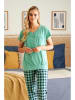 Doctor Nap Pyjama turquoise/zwart