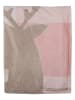 Clayre & Eef Pled w kolorze jasnoróżowym - 170 x 130 cm
