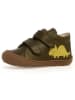 Naturino Leder-Sneakers "Cocoon dyno" in Khaki