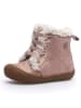 Naturino Leder-Boots "Bebay" in Rosa