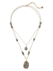 TATUUM Halskette mit Edelsteinen - (L)68 cm