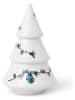 Kähler Decoratief object "Hammershøi Christmas" wit - (H)16 x Ø 10,5 cm