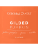 Colonial Candle Geurkaars "Gilded Pumpkin" oranje - 411 g