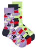 Happy Socks 6tlg. Geschenkset in Bunt