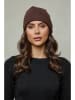 Soft Cashmere Czapka w kolorze brązowym