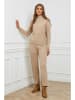 Soft Cashmere 2-delige outfit beige