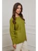 Soft Cashmere Sweter w kolorze oliwkowym