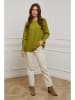 Soft Cashmere Sweter w kolorze oliwkowym