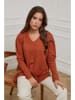 Soft Cashmere Pullover in Cognac