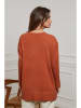 Soft Cashmere Pullover in Cognac