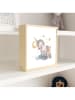Woody Kids LED-Dekoleuchte in Bunt/ Weiß - (B)20 x (H)20 x (T)5 cm