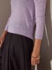 Rodier Wełniany sweter w kolorze fioletowym