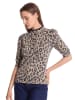 Vive Maria Shirt "Leo Dream" in Beige/ Schwarz