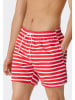 Schiesser Zwemshort rood/wit