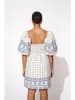 By Malina Kleid "June" in Creme/ Hellblau