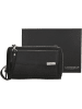 GOODMAN Skórzana torebka "Goodman" w kolorze czarnym na telefon - 11 x 9 x 4 cm