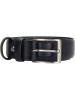 HIDE & STITCHES Leren riem "Frisco" donkerblauw