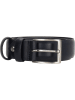 HIDE & STITCHES Leren riem "Frisco" donkerblauw