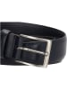 HIDE & STITCHES Leren riem "Frisco" donkerblauw