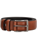HIDE & STITCHES Leder-Gürtel "Frisco" in Cognac