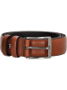 HIDE & STITCHES Leder-Gürtel "Frisco" in Cognac