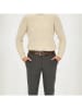HIDE & STITCHES Leren riem "Frisco" donkerbruin