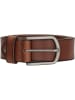 HIDE & STITCHES Leren riem "Frisco" bruin