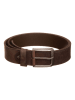 HIDE & STITCHES Leder-Gürtel "Frisco" in Braun