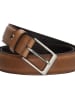 HIDE & STITCHES Leren riem "Frisco" lichtbruin