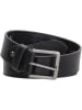 HIDE & STITCHES Leder-Gürtel "Frisco" in Schwarz