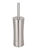 Wenko Toiletborstelgarnituur "Pieno" zilverkleurig - (H)37,5 cm