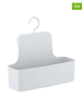 Wenko 2-delige set: douchmandjes "Barcelona" wit - (B)26 x (H)24 cm