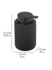 Wenko Seifenspender "Belluno" in Schwarz - 300 ml