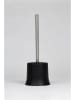 Wenko WC-Garnitur "Basic" in Schwarz - (H)38 cm