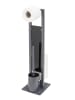 Wenko Toiletborstelgarnituur "Rivalta" grijs - (H)70 cm