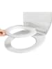 Wenko Easyclose-toiletbril "Syros Family" wit