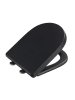 Wenko Easyclose-toiletbril "Exclusive No. 3" zwart