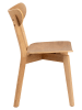 Actona 2er-Set: Esszimmerstühle "Roxby" in Hellbraun - (B)55 x (H)79,5 x (T)45 cm