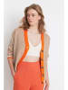 trendyol Cardigan in Camel/ Orange