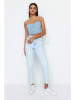 trendyol Dżinsy - Mom fit - w kolorze błękitnym