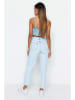 trendyol Spijkerbroek - mom fit - lichtblauw