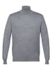 ESPRIT Wollrollkragenpullover in Grau