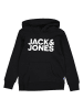JACK & JONES Junior Bluza "Corp" w kolorze czarnym