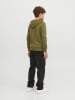 JACK & JONES Junior Hoodie "Dust" in Khaki