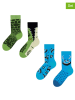 Dedoles 2-delige set: sokken groen/blauw