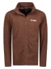 Canadian Peak Fleecejacke "Tugeak" in Braun
