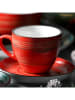 Wilmax Kaffeetasse in Rot - 190 ml