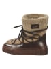 GANT Footwear Skórzane kozaki zimowe "Snowmont" w kolorze brązowym