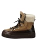 GANT Footwear Skórzane botki zimowe "Snowmont" w kolorze beżowo-brązowym